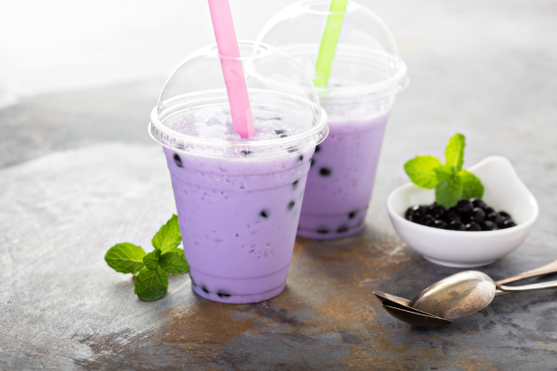 Bubble tea taro